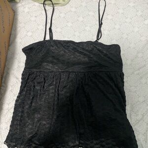 Elegant Black Women's Tank Top